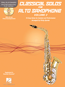 Classical Solos for Alto Saxophone #2 BK/ECD cover